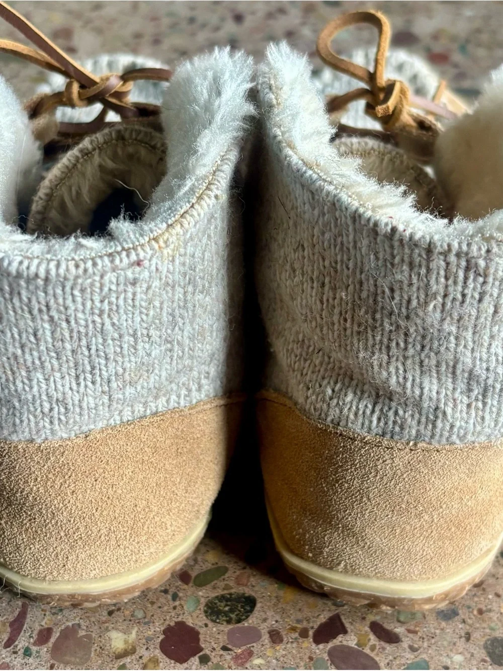 Minnetonka  Torrey Faux Fur lined Ankle Bootie